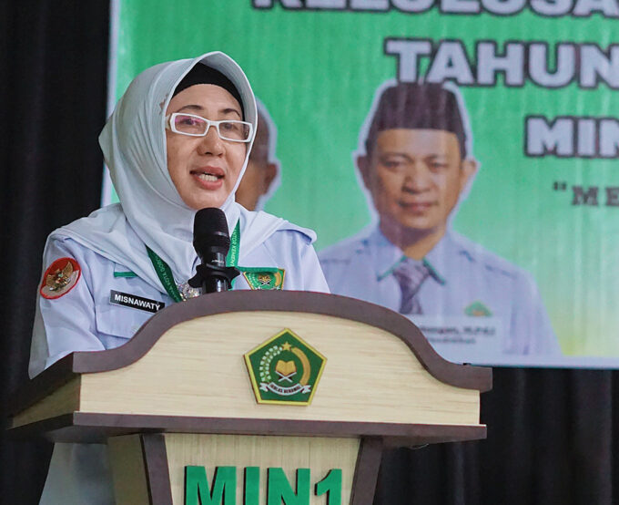 REFLEKSI KELULUSAN DI MIN 1 KOTA GORONTALO OLEH KEPALA KEMENAG KOTA GORONTALO