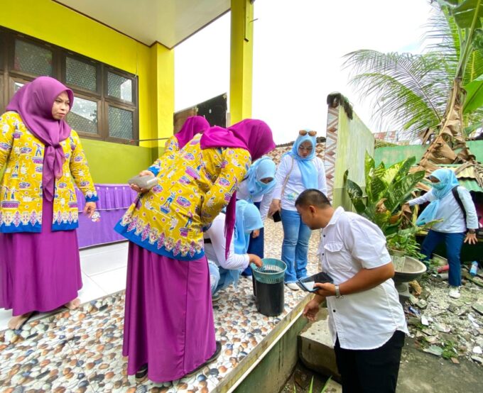 PUSKESMAS KOTA UTARA GELAR EDUKASI PENCEGAHAN DBD DI MIN 1 KOTA GORONTALO