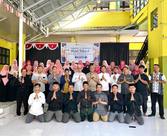 MIN 1 Kota Gorontalo Gelar Halal Bihalal Sambut Bulan Suci Ramadhan