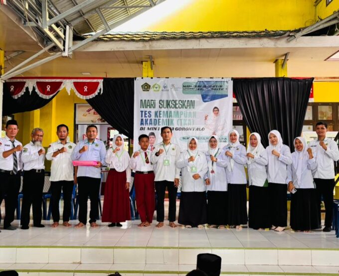 Monitoring dan Pembinaan Pendamping Satuan Pendidikan Warnai Pelaksanaan (AAM) di MIN 1 Kota Gorontalo
