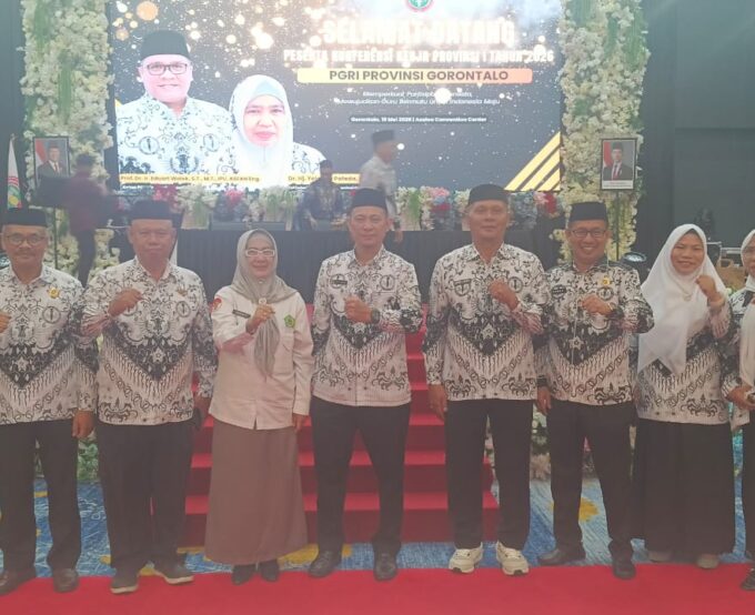 Perkuat Kompetensi Guru dan Perjuangan PPPK, PGRI Cabang Khusus Kemenag Kota Gorontalo Hadiri Konkerprov I