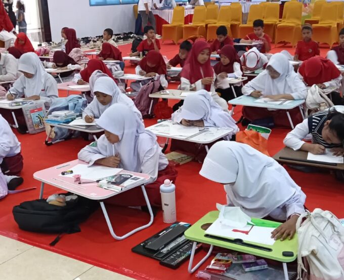 MIN 1 Kota Gorontalo Utus Peserta Lomba Menggambar Hari Pengayoman ke-81, Semangat Kemerdekaan dalam Karya