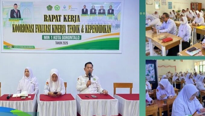 Perkuat Kinerja, Dongkrak Prestasi: MIN 1 Kota Gorontalo Gelar Rapat Evaluasi Bulanan