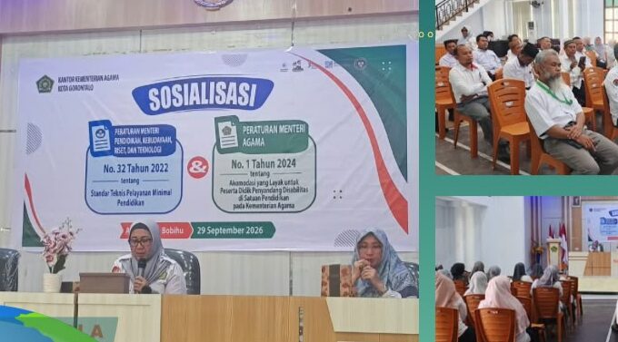 Pahami Regulasi Terbaru, MIN 1 Kota Gorontalo Perkuat Layanan Pendidikan Inklusif
