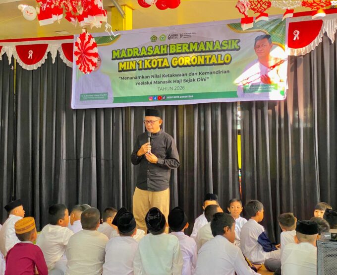 Jelang Manasik Haji 2026, Kepala Satuan Pendidikan MIN 1 Gorontalo Berikan Penguatan