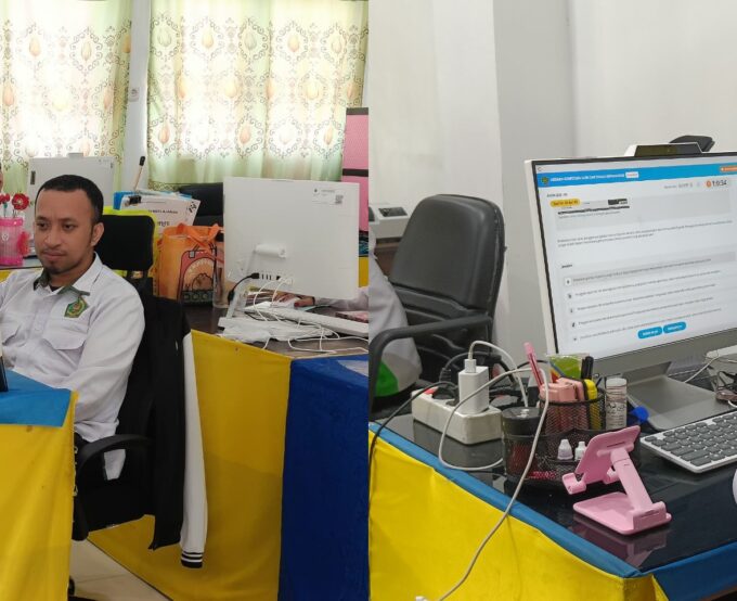 AKGTK Online Digelar, MIN 1 Kota Gorontalo Optimalkan Dua Ruang untuk Peserta